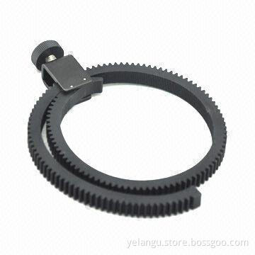 Gear Ring Belt with for Follow Focus, Adjustable Flexible Lens Gear Ring